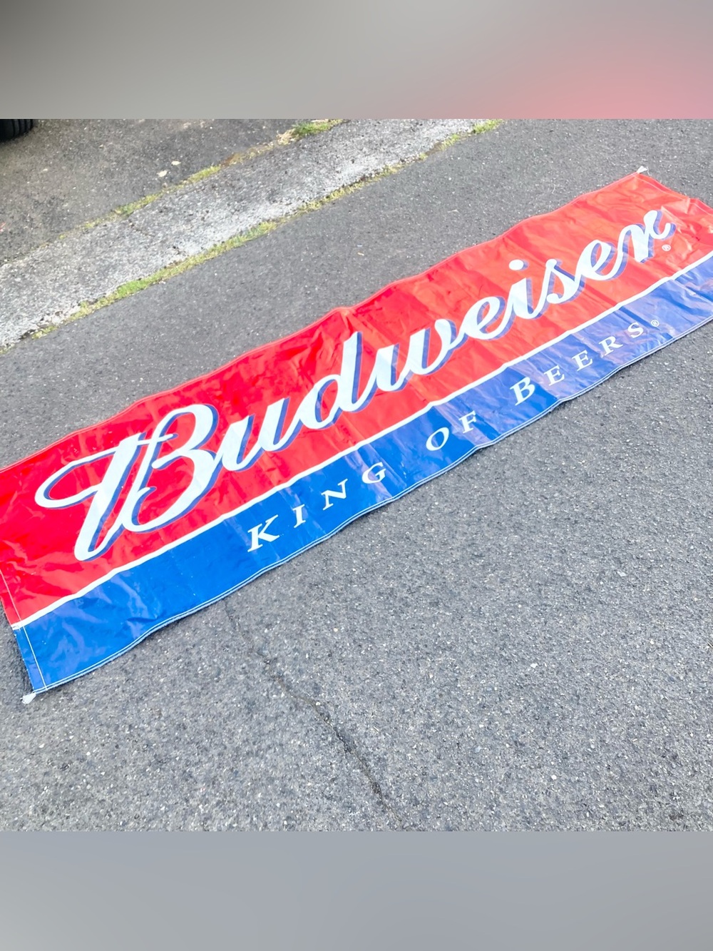 Budweiser King of Beers Large Banner 2000